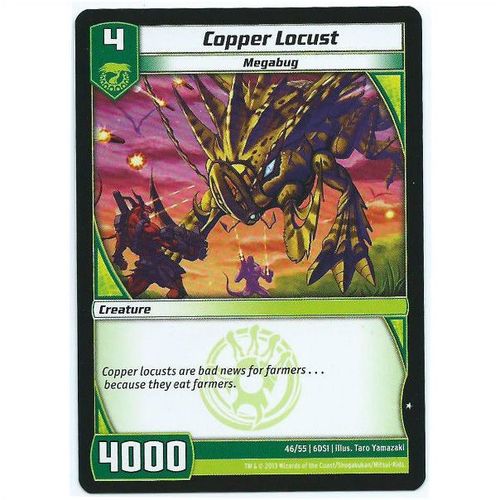 Kaijudo - DragonStrike Infernus - 46/55 - Copper Locust