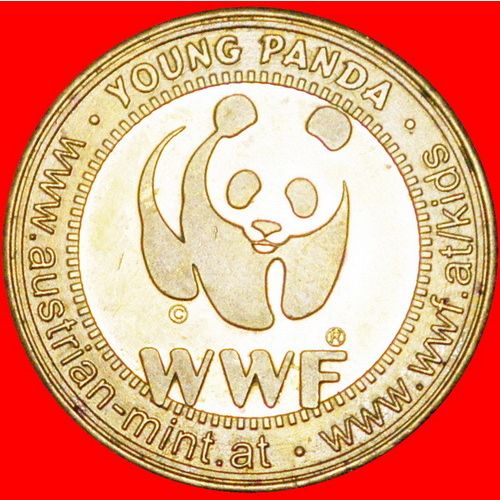 GOLDEN EAGLE: AUSTRIA ★ WWF for kids MINT LUSTER! LOW START★NO RESERVE!