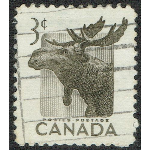 Canada 1953 National Wild Life Week 3c Sepia SG448 GU