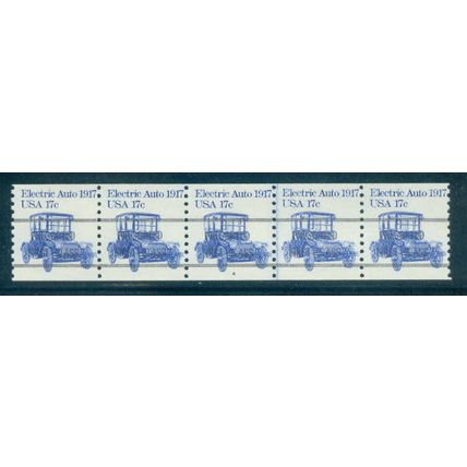 1906a 17c Electric Auto Fine MNH Dry Gum PNC 4A/5 V0155