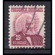 Used 1290 25c Frederich Douglass Very Fine KA6151