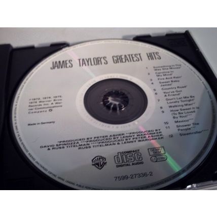 JAMES TAYLOR - GREATEST HITS (1976) - CD ALBUM 1993 - 1 DISC