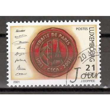 Luxemburg mi 1529 Europa gestempeld