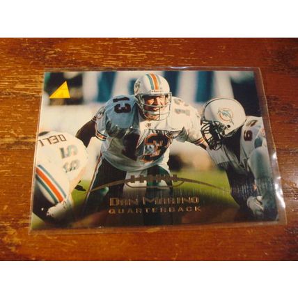 1995 Pinnacle, 4-Cards, DAN MARINO, Dolphins, HOF, #22