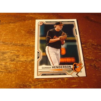 2020 Bowman, 2-Rc Cards, GUNNAR HENDERSON, Orioles
