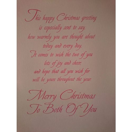 Large Christmas Cards - Nan & Grandad - (Tassel)