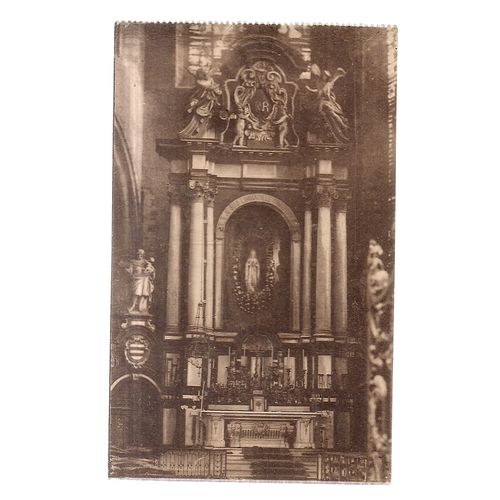 maison du sacre-coeur, BRUXELLES, BRUSSELS . unused vintage postcard (a) =