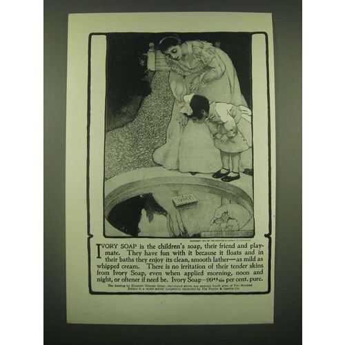 1902 Ivory Soap with art by Elizabeth Shippen Green Ad