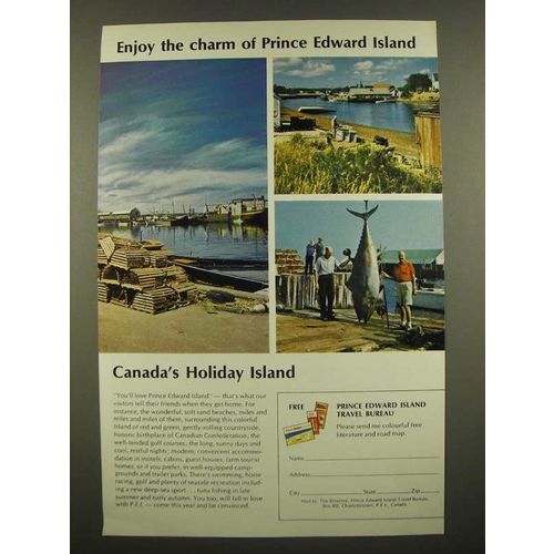 1968 Prince Edward Island Canada Ad - Enjoy the Charm