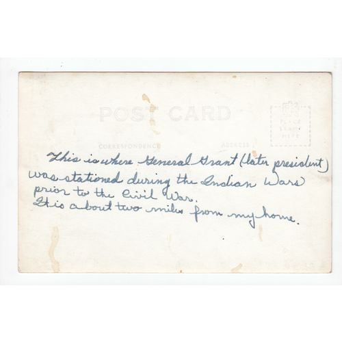 Fort Humboldt Historic Museum Eureka California USA Postcard CA 16