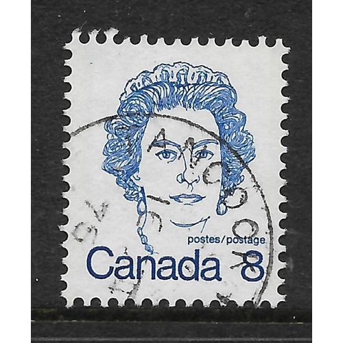 CANADA 1972 SG700 8c DULL ULTRAMARINE FINE USED