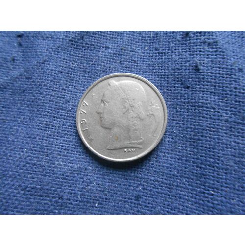 1977 BELGIUM 1 FRANC COIN. ( Belgie )