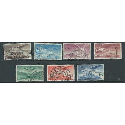 Ireland stamps sg140 sg 140 used set