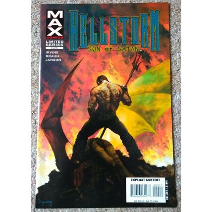 HELLSTORM: SON OF SATAN # 4 (2007) MARVEL COMICS. (NM Cond) Suydam Cvr