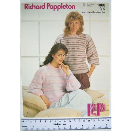 Vintage: Richard Poppleton 1880 sweater, brushed DK