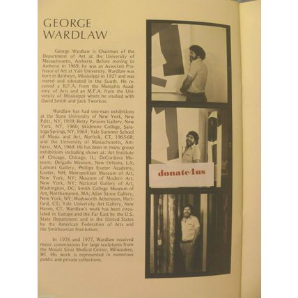 RARE GEORGE WARDLAW DE CORDOVA MUSEUM EXHIBITION ILLUSTRATED BOOKLET 1978-79