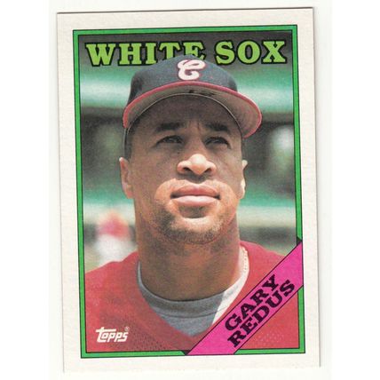 1988 Topps baseball card 657 Gary Redus