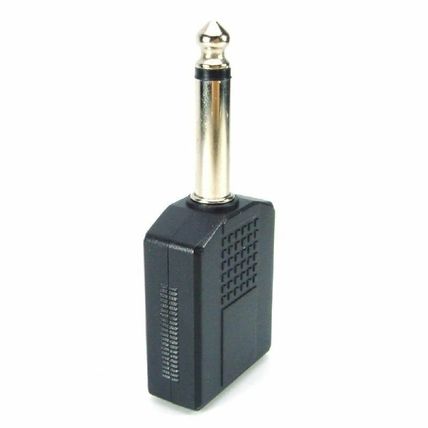 6.35mm (1/4") Stereo Audio Jack Plug Adapter Single Male to Female 6.35mm (1/4")