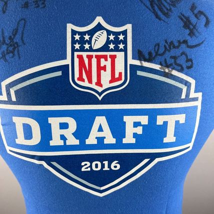 NFL Draft 2016 Play 60 Zone SIGNED Youth XL T-Shirt Shirt