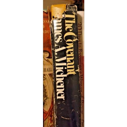 The Covenant A Novel by James A. Michener - Hardcover 1980 Book