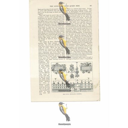 Royal Exchange, Cornhill, London, Book Illustration (Print), 1891