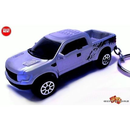 HTF KEYCHAIN SILVER FORD™ F150 RAPTOR CUSTOM Ltd. Ed. GREAT GIFT NOVELTY