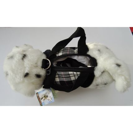 Dalmatian shaped hand / shoulder bag by FAITHFUL FRIENDS COLLECTABLES