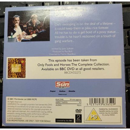 Only Fools And Horses DVD Promo The Sun Series 1 Episode 3 Cash And Carry