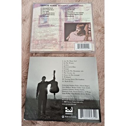 2 x TREVOR TCHIR CDs - Wooden Castles Fall & Sky Locked Land