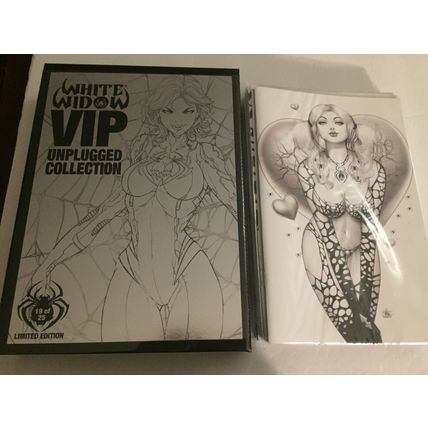 Absolute Comics Unplugged Collection - 8 B&W Variants + Folio with Limited