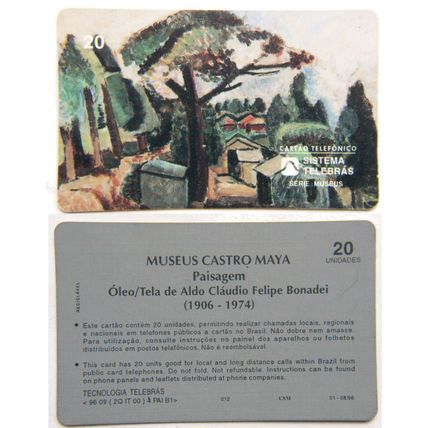 Brazil Phone Card - Aldo Cláudio Felipe Bonadei