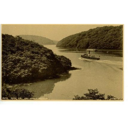 POSTCARD Judges - River Fal King Harry Passage, River Fal Falmouth - Unposted
