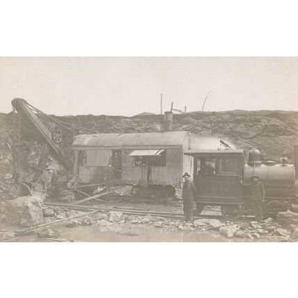 New York Antique Train Crash Disaster Old American Postcard