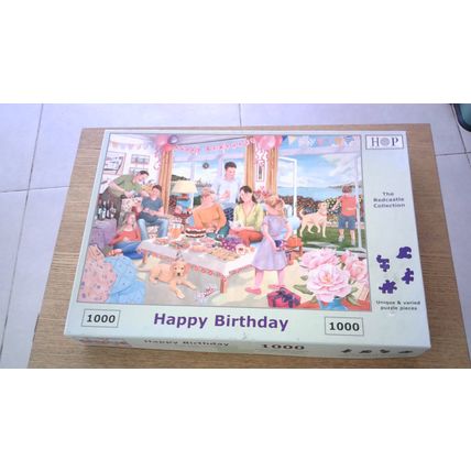 HAPPY BIRTHDAY Jigsaw Puzzle (1000 Piece) House of Puzzles (2019)