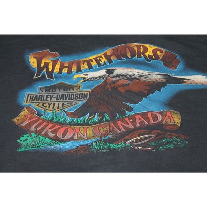 Size XL Mens Harley Davidson Graphic T-Shirt Whitehorse Yukon Canada