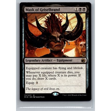 MTG Card Innistrad: Midnight Hunt #111 Mask of Griselbrand
