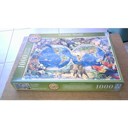 WILDLIFE WORLD by Howard Robinson Jigsaw Puzzle (1000 Piece) FX Schmid (2019)