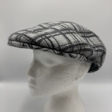 Kangol Wool Check Cap 80% Wool 20% Chlorofibre X/Large NWT Unisex