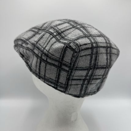 Kangol Wool Check Cap 80% Wool 20% Chlorofibre X/Large NWT Unisex