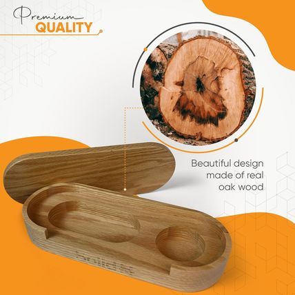 Premium Oak Cribbage Board Game Set -Unique Includes Playing Cards, Metal Pegs,