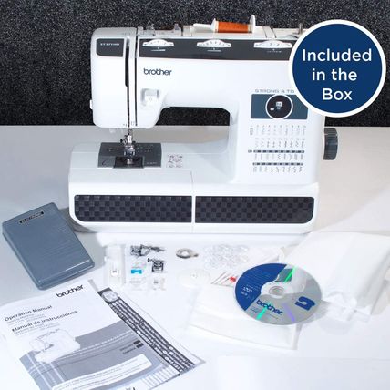 Brother ST371HD Sewing Machine, Strong & Tough, 37 Built-In Stitches, Free Arm O