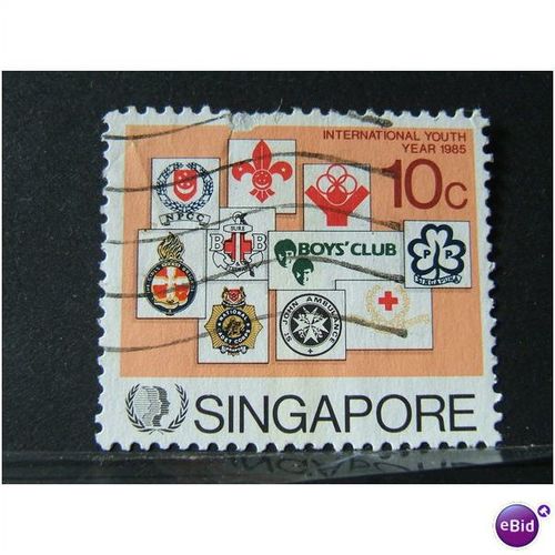 singapore SG 516 USED #1