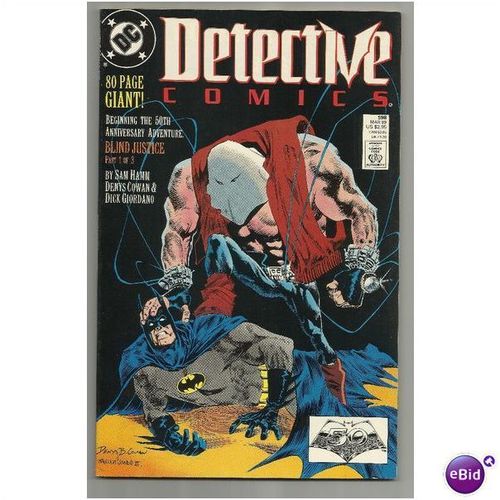 DETECTIVE COMICS # 598 Bane cover