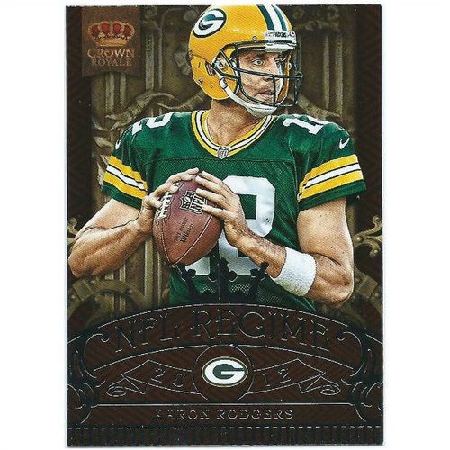 2012 Panini Crown Royale NFL Regime - #13 - Aaron Rodgers