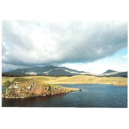 Nantlle, Gwynedd - Llyn y Dywarchen / Lake of the Gods - postcard