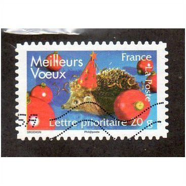 FRA 2007 (54c) 'CHRISTMAS AND NEW YEAR' FINE USED (EBID20675)