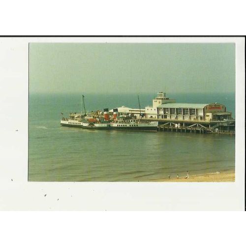 Waverley Excursions PS WAVERLEY Bournemouth Postcard