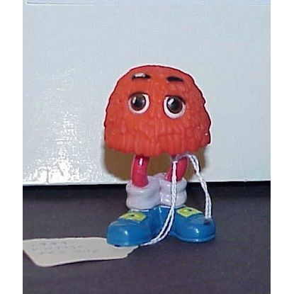1989 McDonalds Orange Head Vintage Fry Guy Happy Meal