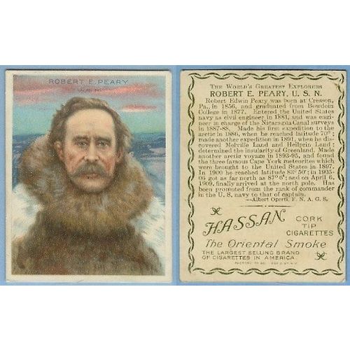 Tobacco Card ~ Company: American Tobacco Company Brand: Hassan Cork Tip Ci~5