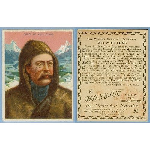 Tobacco Card ~ Company: American Tobacco Company Brand: Hassan Cork Tip Ci~4